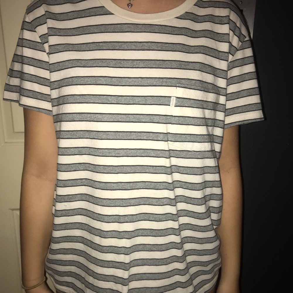 Levi’s striped shirt